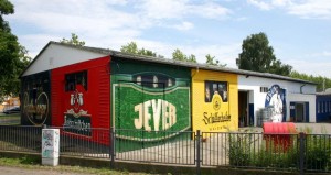Getränkemarkt_Eckansicht Fassadengestaltung_Dresden